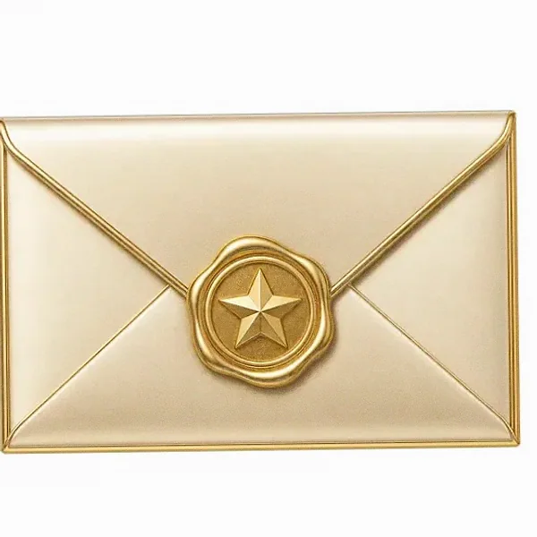 Sealed wax envelope — Candyland Casino