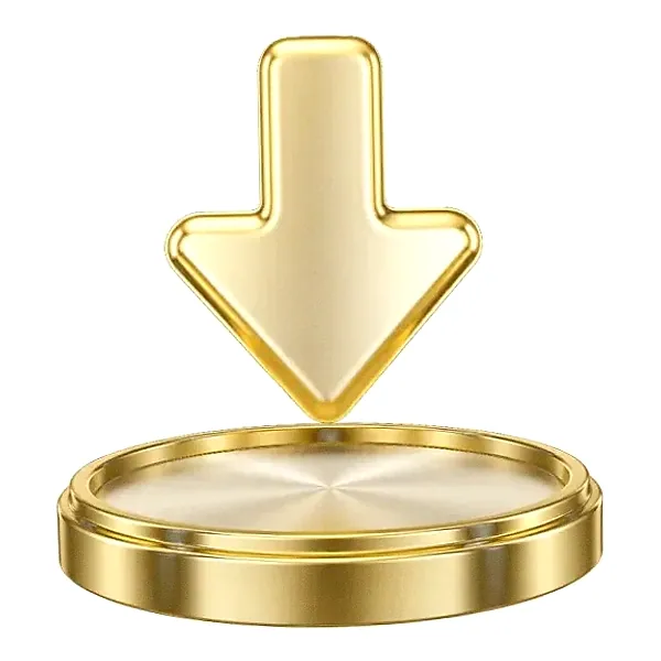 Downward arrow button — Candyland Casino