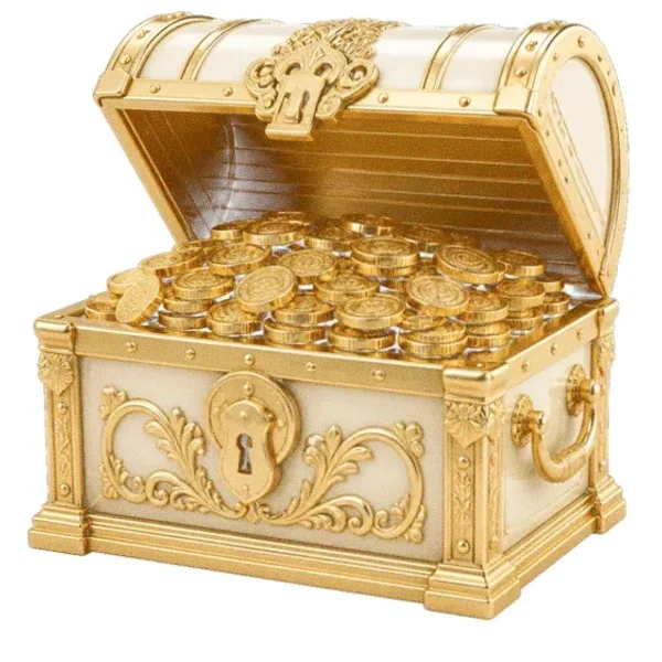 Open treasure chest — Candyland Casino