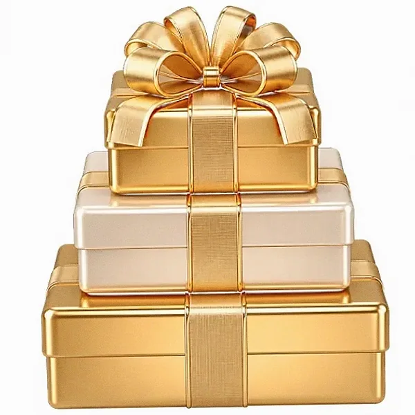 Stacked gift boxes — Candyland Casino