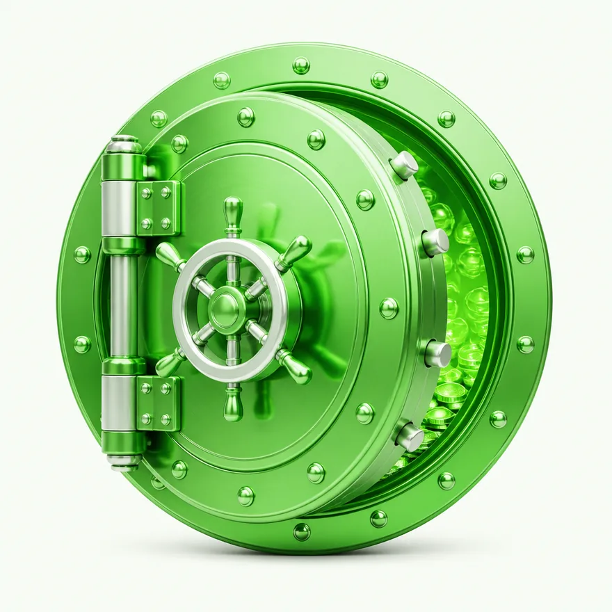 Round bank vault — Candyland Casino