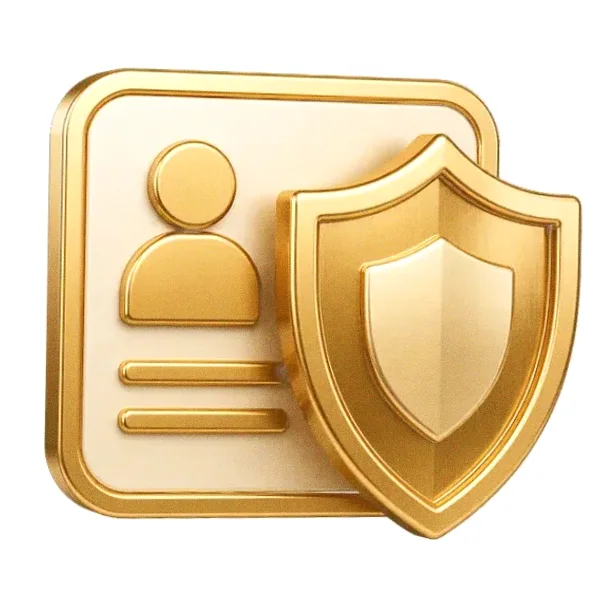 Shield and id card — Candyland Casino