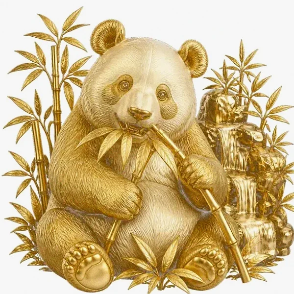 Panda eating bamboo — Candyland Casino