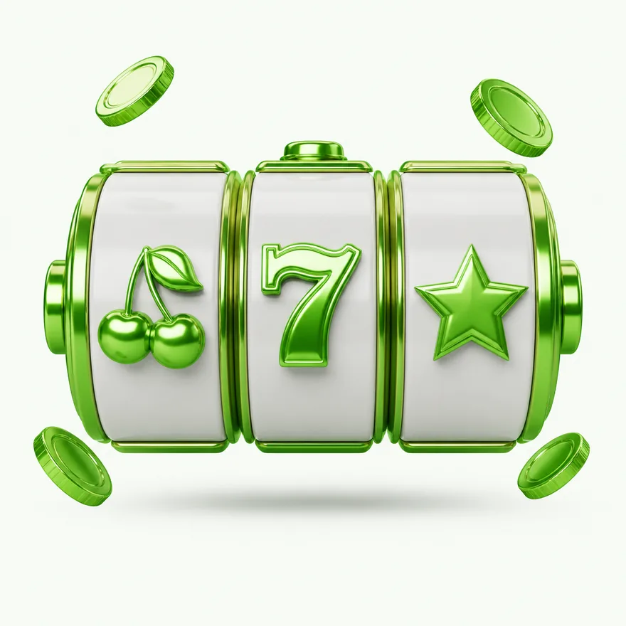 Three slot reels — Candyland Casino