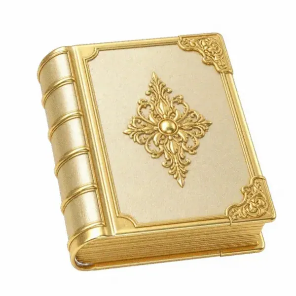 Leather-bound book — Candyland Casino