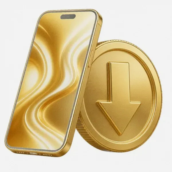 Smartphone and coin — Candyland Casino