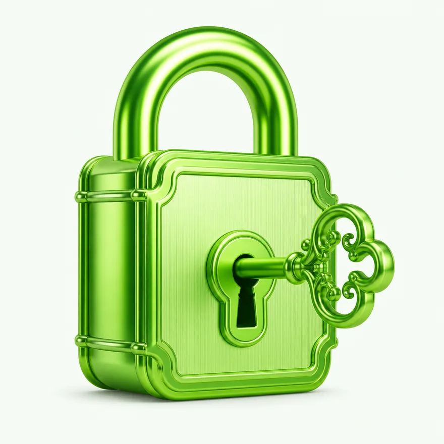 Padlock with key — Candyland Casino