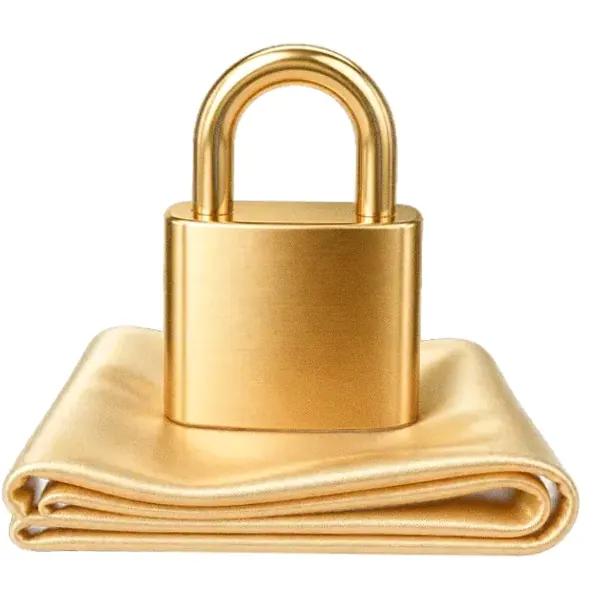 Padlock on folded cloth — Candyland Casino