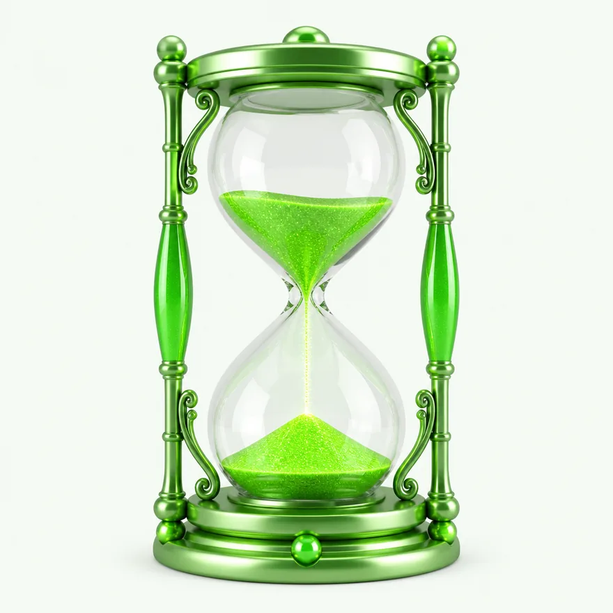 Ornate hourglass — Candyland Casino