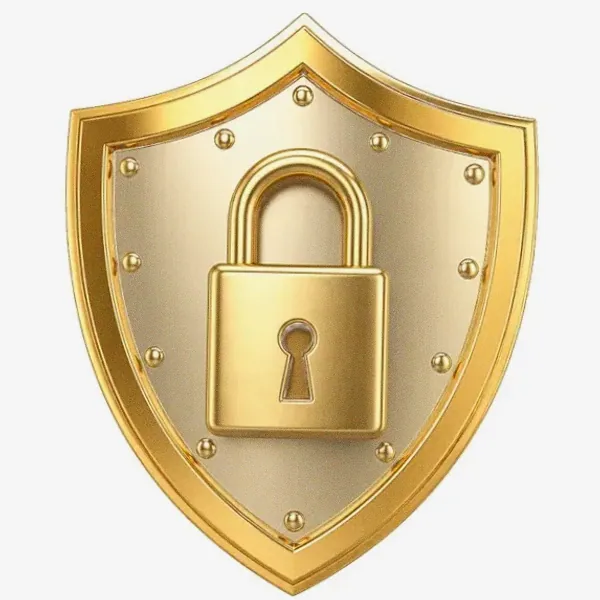 Shield with padlock — Candyland Casino
